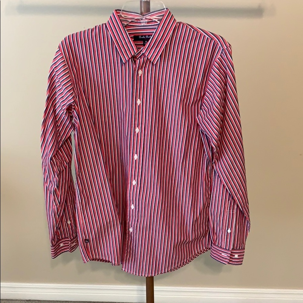 Brooks Brothers kids long sleeve button